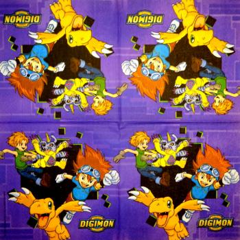 BF-167 Known Figures - 2-ply - Digimon 2000